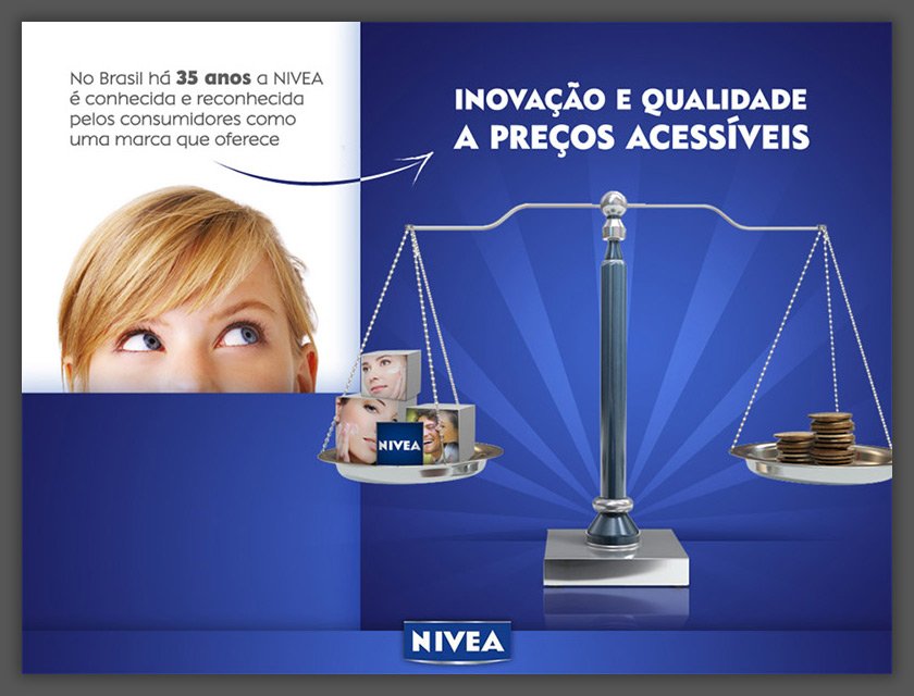 Apresentação linha de produtos NIVEA