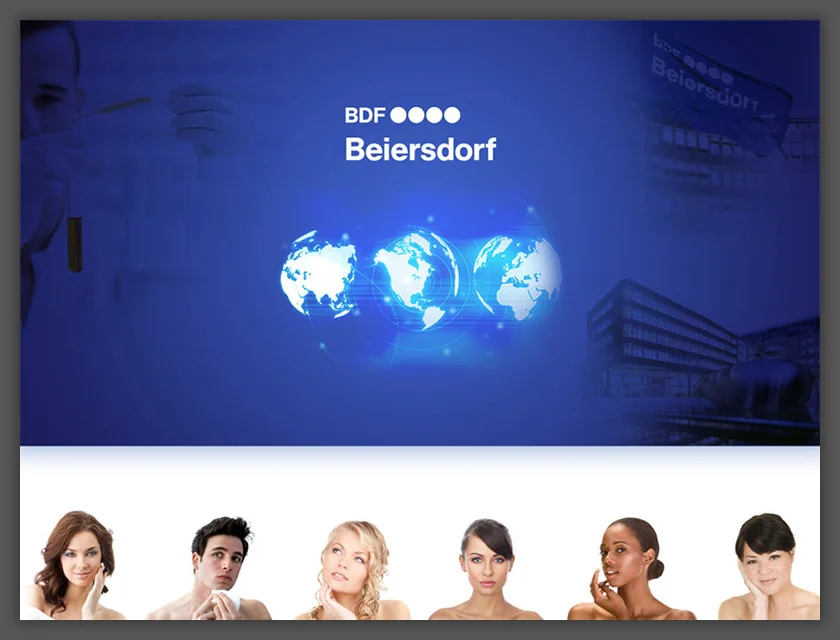 Apresentação linha de produtos NIVEA