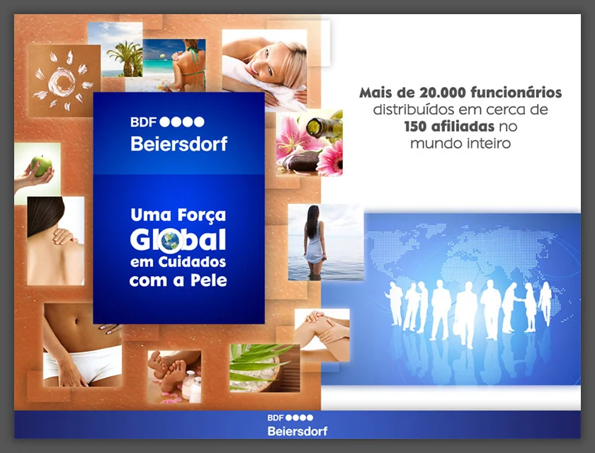 Apresentação linha de produtos NIVEA