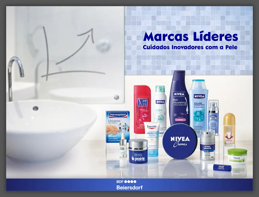 Apresentação linha de produtos NIVEA