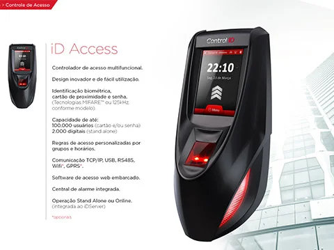 Portfolio de Produtos Control iD