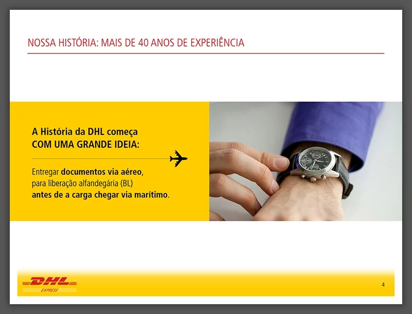 Apresentação de Vendas DHL Express